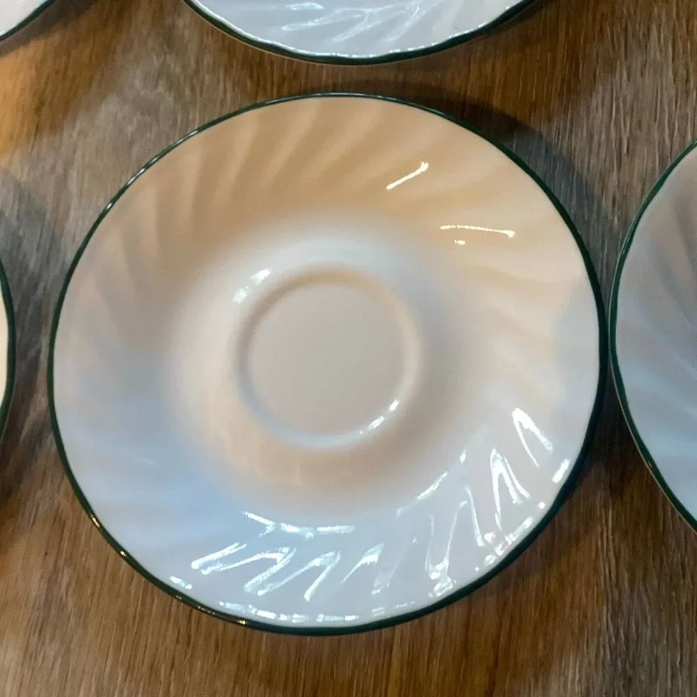 Set of 6 Corelle Callaway Ivy Saucers 6 1/8